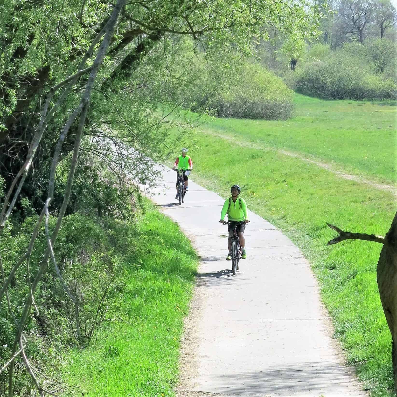 Bicycle from Harburg to Bergedorf