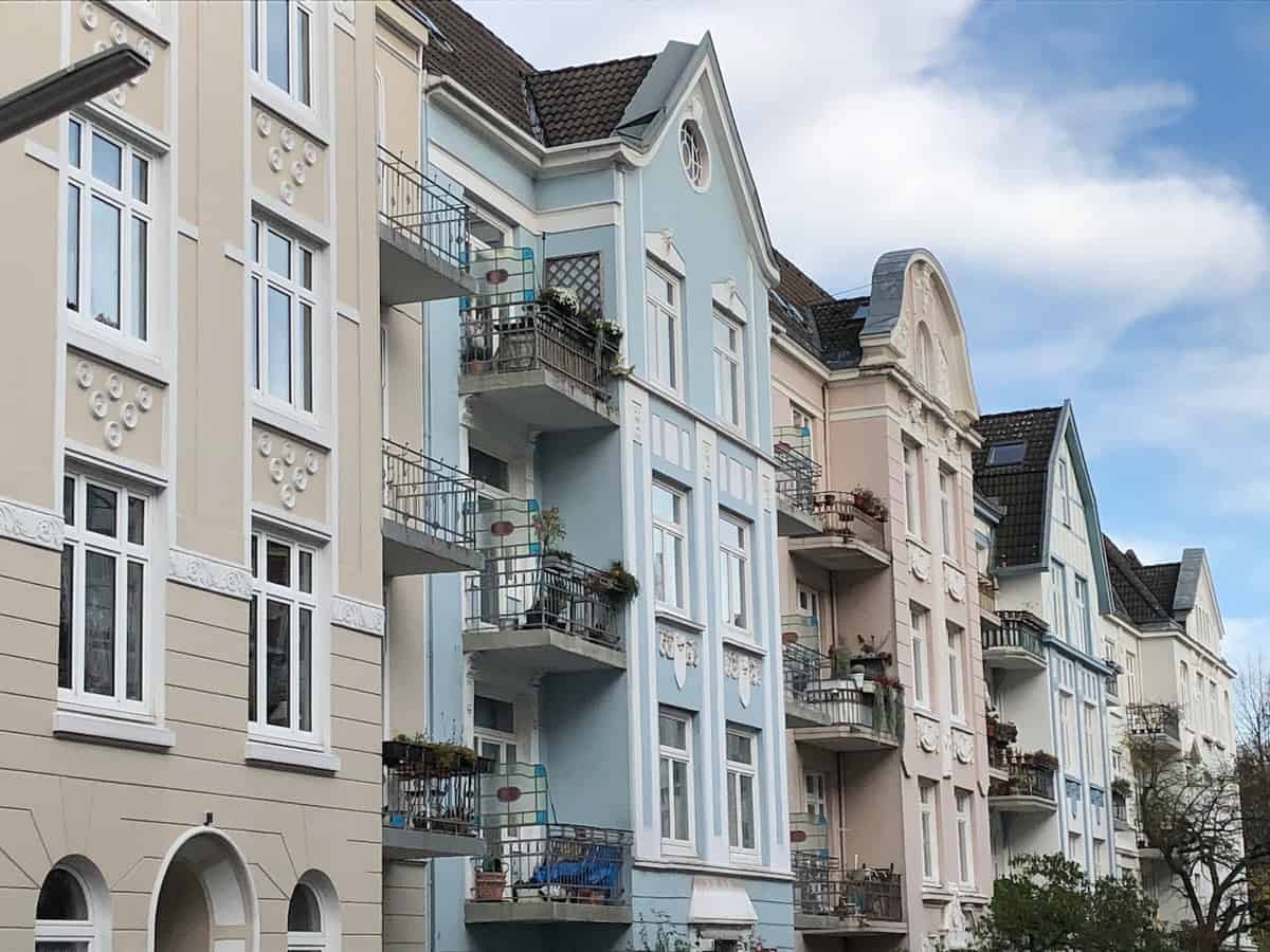 Nissenstraße in Hamburg Eppendorf