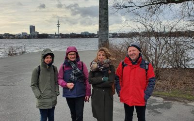 Zu Fuß durch Hamburg
