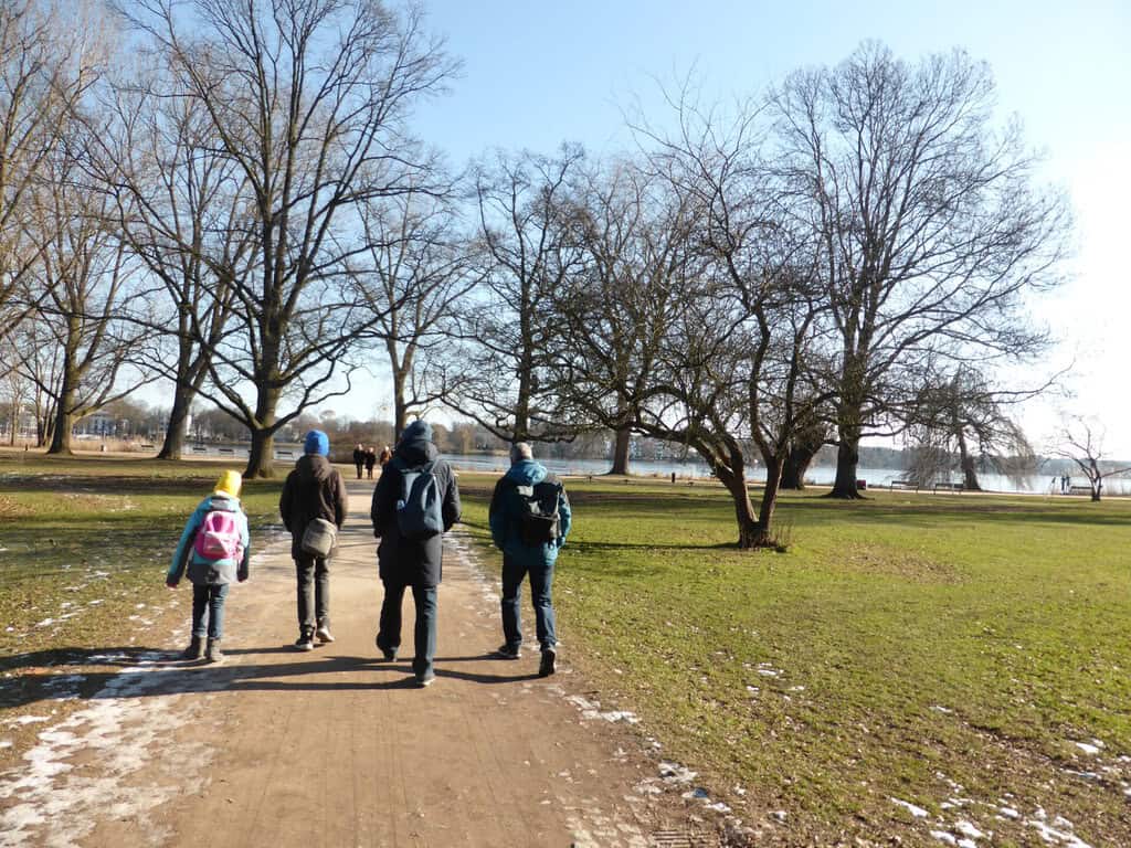 Wallanlagen, Binnen- und Aussenalster Wallanlagen, Binnen- und Aussenalster