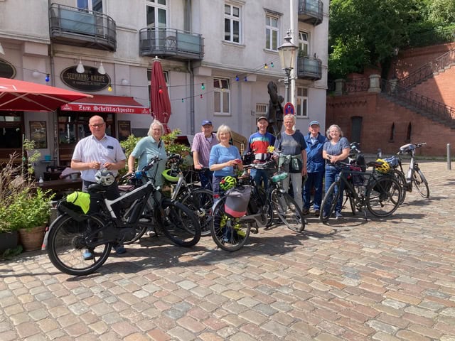 Eine interessante Radtour an der Elbe Eine interessante Radtour an der Elbe